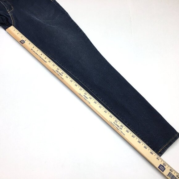Levi's Denizen Women's Modern Skinny Jeans Stretch Dark Wash size 8L length 31" - Picture 5 of 8